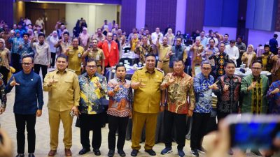 Wabup Bone Hadiri Evaluasi AKIP di Kantor Gubernur Sulsel