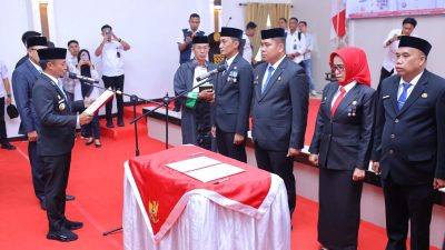Andi Asman Sulaiman Lantik 73 Pejabat Lingkup Pemkab Bone