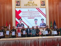 Bone Siap Terapkan Pidana Kerja Sosial, Wabup Akmal Pasluddin Hadiri Penandatanganan PKS