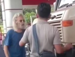 Kronologi Bule Asal Jerman Mengamuk di SPBU Bone