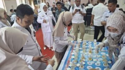 Pelantikan Pejabat Pemda Bone Diawali Tes Urine Narkoba