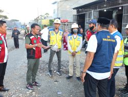 Bupati Bone Tinjau Pembangunan Drainase di Kecamatan Mare